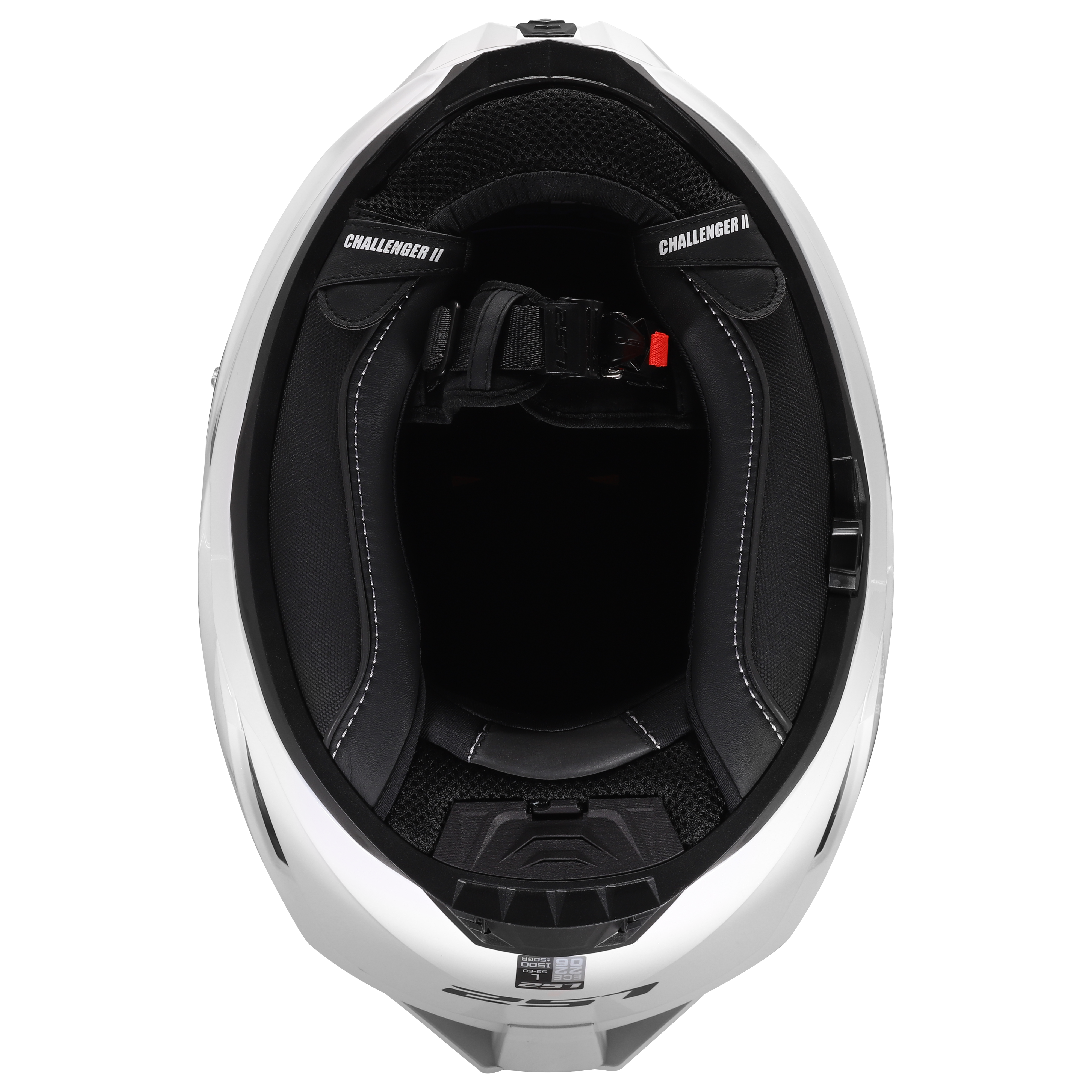 LS2 FF817 CHALLENGER II SOLID WHITE 168170002 10